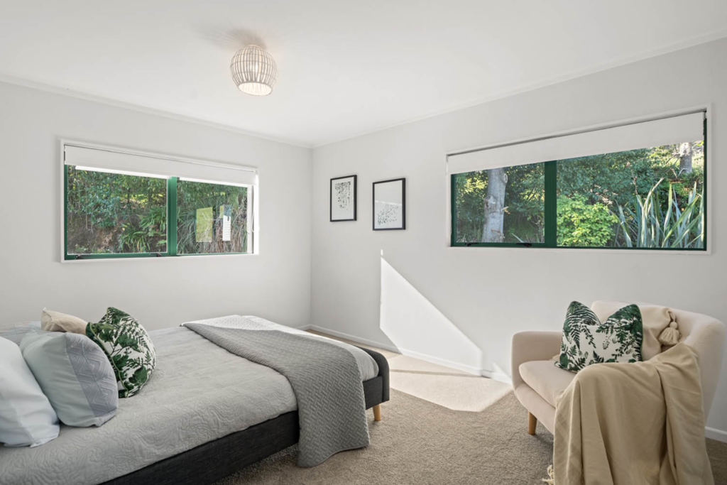 bedroom renovation roller blinds tauranga by blinds on location