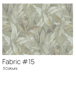 Custom curtains - BOL Fabric #15 sample colour range