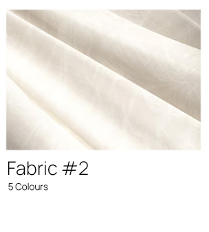 Custom curtains - BOL Fabric #2 sample colour range - sheer curtains