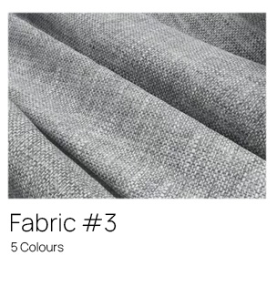 Custom curtains - BOL Fabric #3 sample colour range